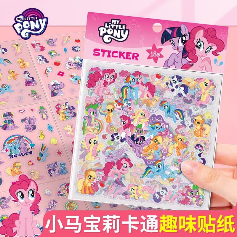 Peppa Pig Sticker Set for Kids Boys Girls Decorative Stickers Cartoon Cute Scrapbook Stickers Ages 3-6 Sticky Toys