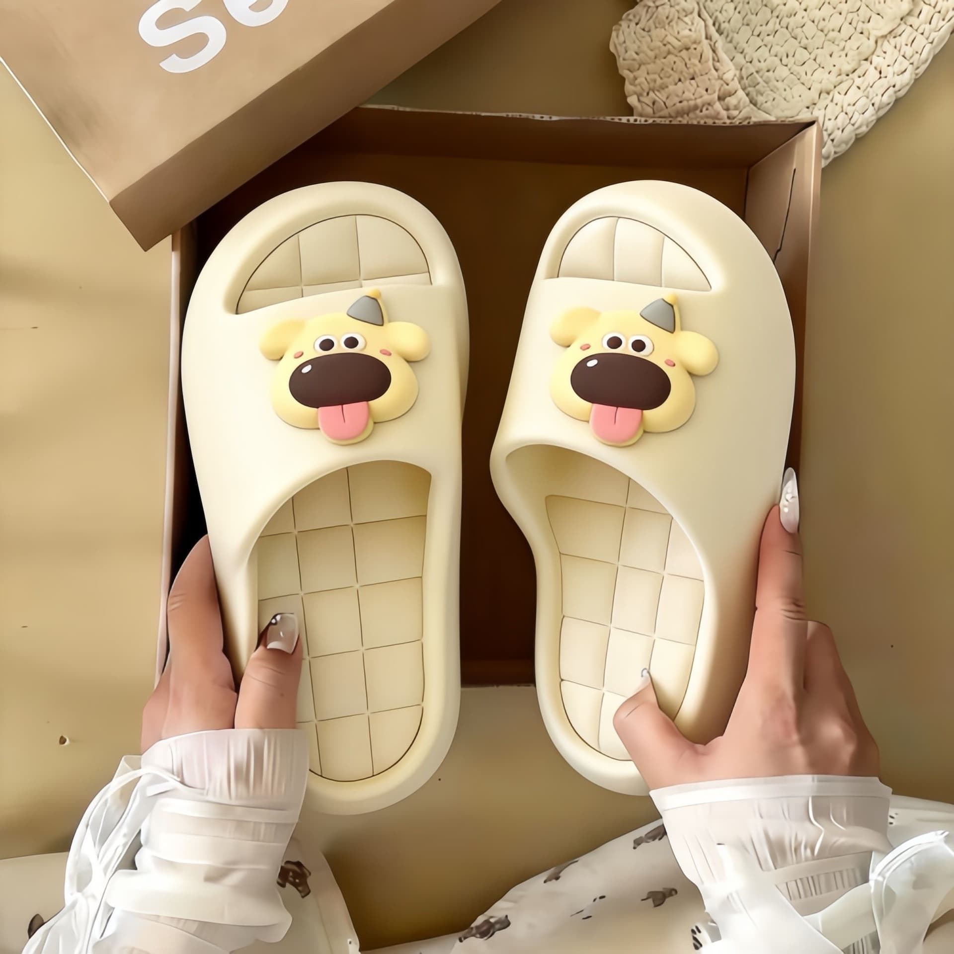 3.0 thick-soled slippers for women summer cute cartoon EVA non-slip indoor home summer slippers for men wholesale slippers
