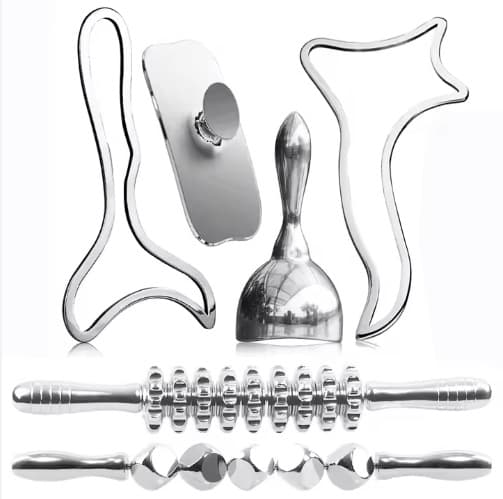 Maderois Stainless Steel Physiotherapy Body Massage Sculpting Tools Metal Therapy Tools