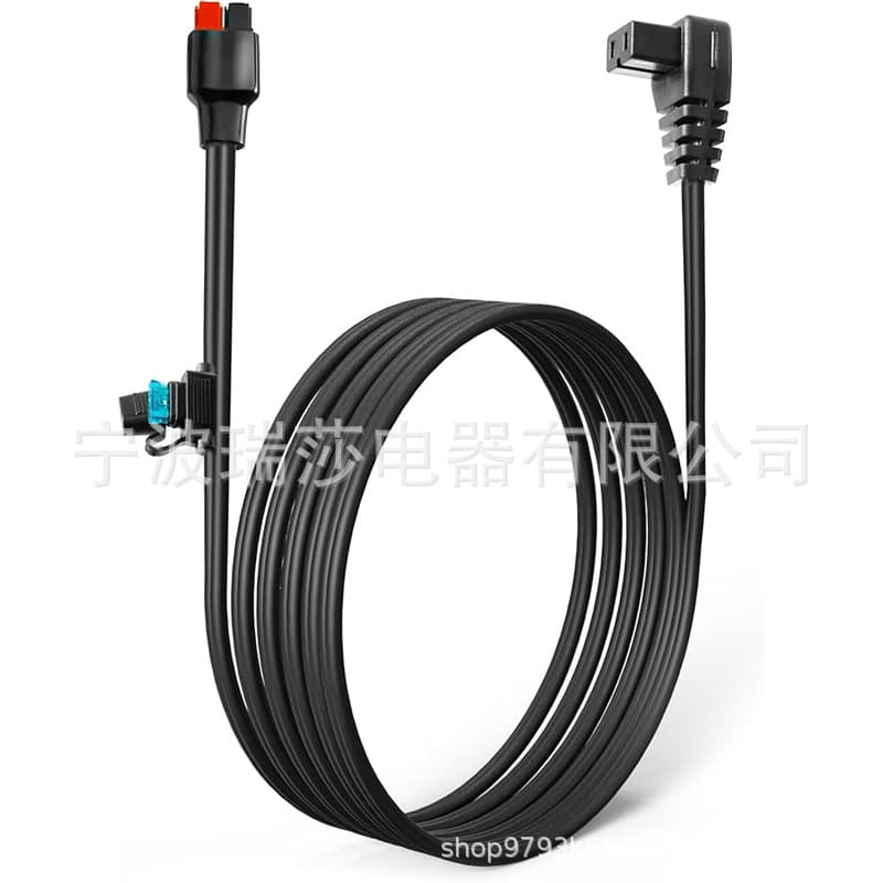 Anderson DC Plug Connector 14AWG/12V Car Refrigerator DC Power Cable Socket Adapter