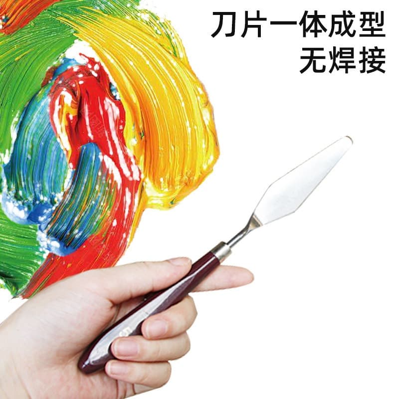 5-Piece Set of Chocolate Scrapers, Cream Spatulas, Cake Decorating and Smoothing Knives, Color Mixing and Baking Tool Set