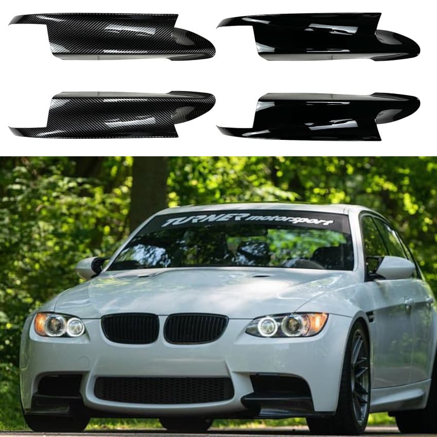 Fit for BMW 3 Series E90 E91 E92 E93 M3 2006-2013 Front Bumper Lip Spoiler Exterior Styling