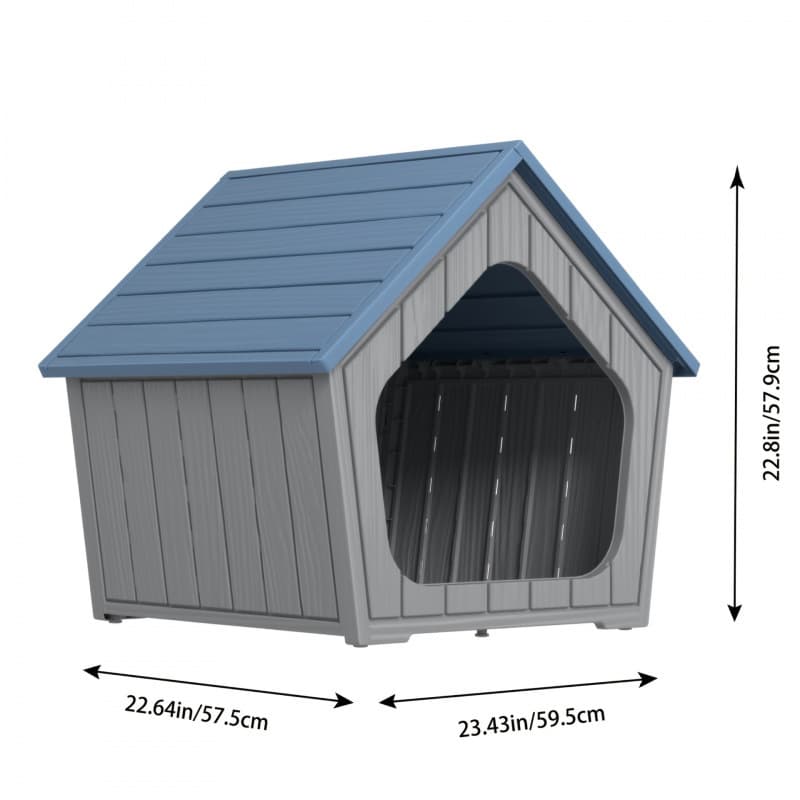 ③J 578 Imitation Wooden Cat House Outdoor Cat House