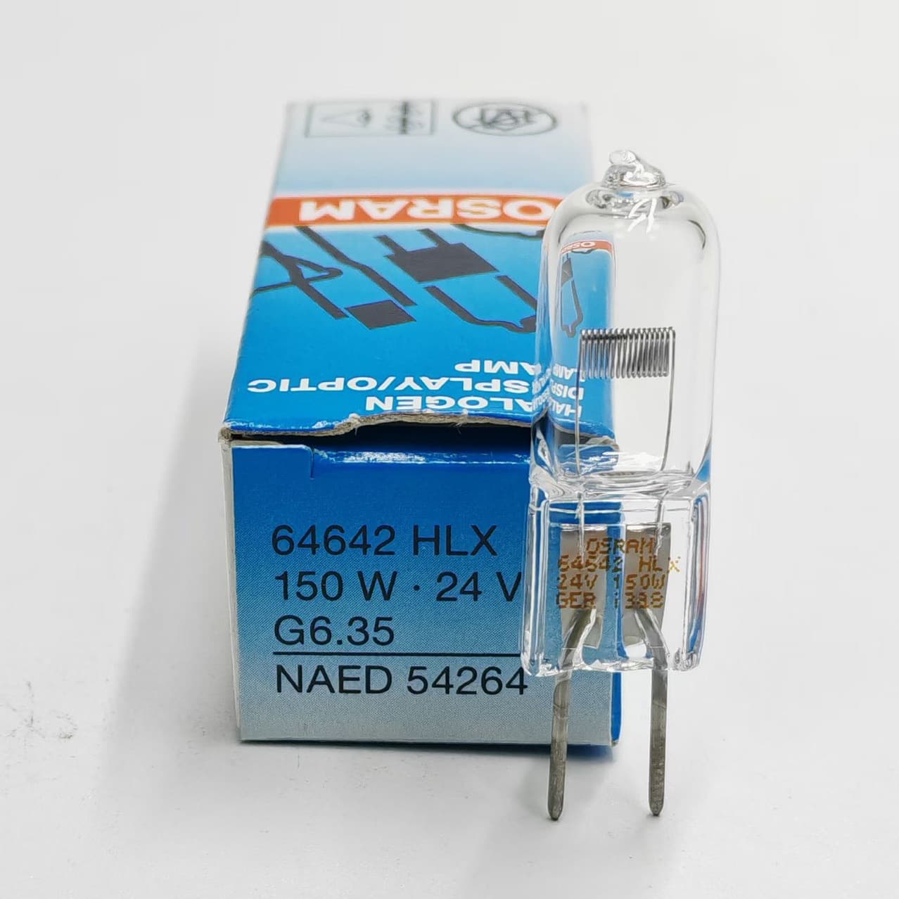 OSRAM 64440S Halogen Lamp 12V150W (Vertical Filament) Surgical Shadowless Bulb Microscope Lamp F