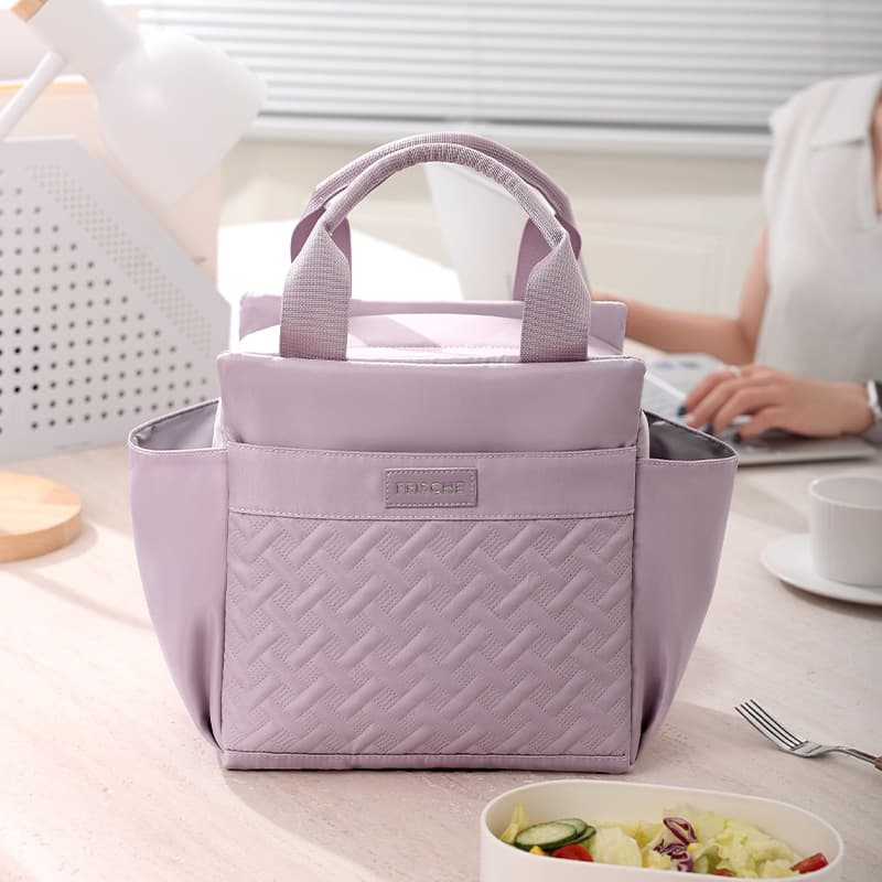 Runhui Croissant portable four-way ice bag lunch box handbag student lunch box bag fresh lunch bag outdoor insulation bag