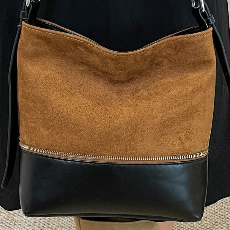 Suede Leopard Print Bag for Women Fall Winter 2026 New Retro Shoulder Crossbody Bag Popular Bucket Bag