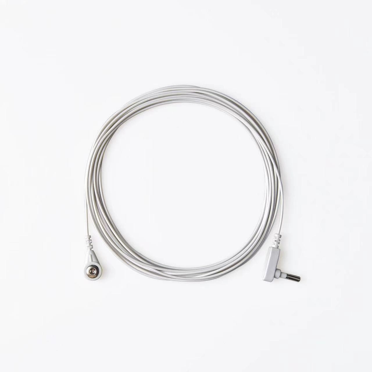 Anti-static grounding wire, medical equipment static grounding clip, anti-static wristband Amazon hot sell white grounding clip