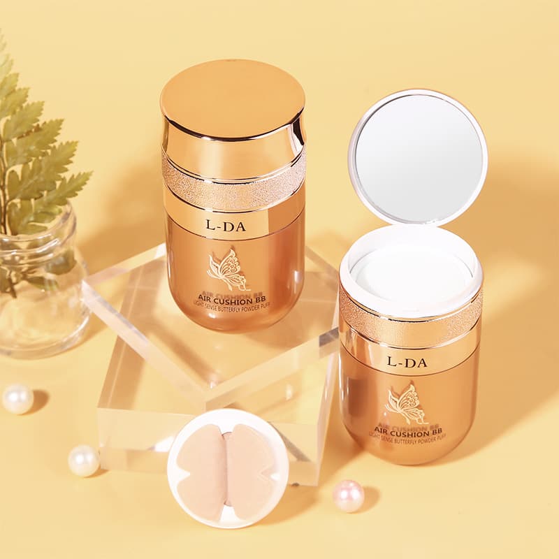 Douyin's same style Yiruoyi Butterfly Powder Puff Air Cushion BB Cream Non-Floating Powder Sticky Powder Concealer One Piece Dropshipping