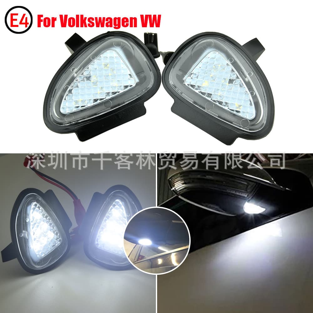 LED Puddle Light for Volkswagen Passat B7, Golf 6 GTI, Touran Car Side Mirror