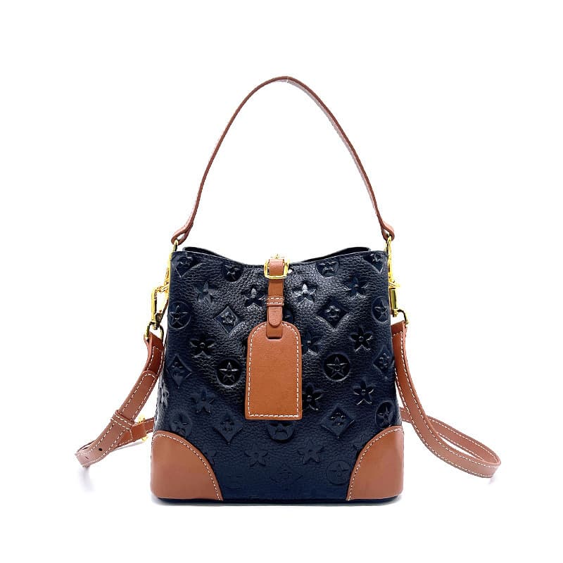 Versatile Brand Women's Crossbody Bag 2026 New Style Elegant Premium Handbag Shoulder Fashion Genuine Leather Bucket Bag