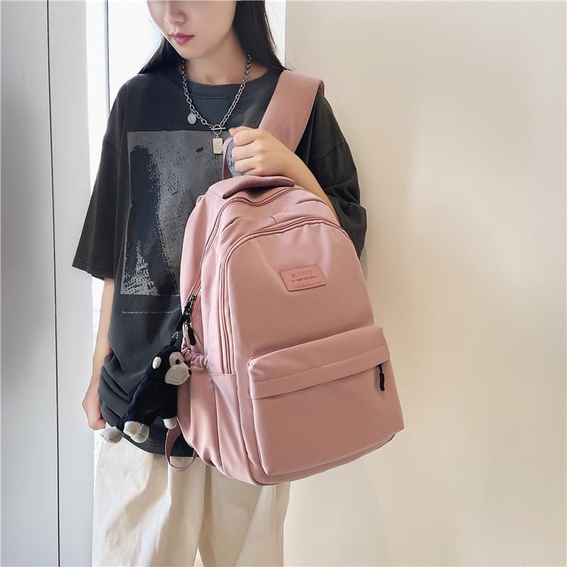 School Bag for Women College Students Korean Style Trendy Large Capacity Backpack for High School and Middle School Girls Japanese Style Laptop Backpack