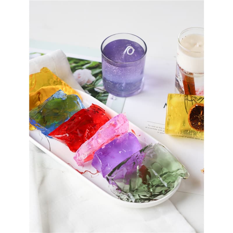 DIY Aromatherapy Jelly Scented Wax Crystal Wax Handmade Candle Raw Material Kit Gift Jelly Wax Soy Wax