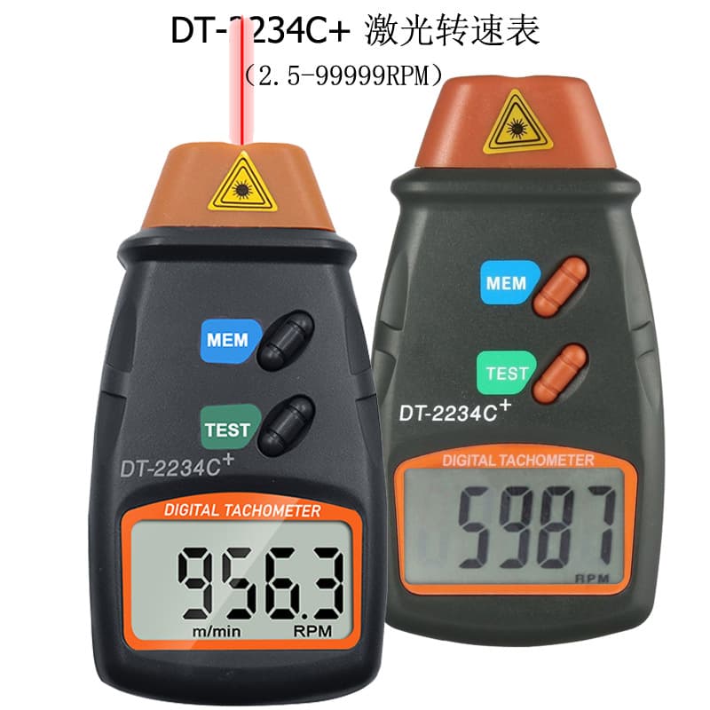 Laser Digital Motor Speedometer Non-contact Tachometer For Automotive Motorcycle Accessories High Precision Measurement