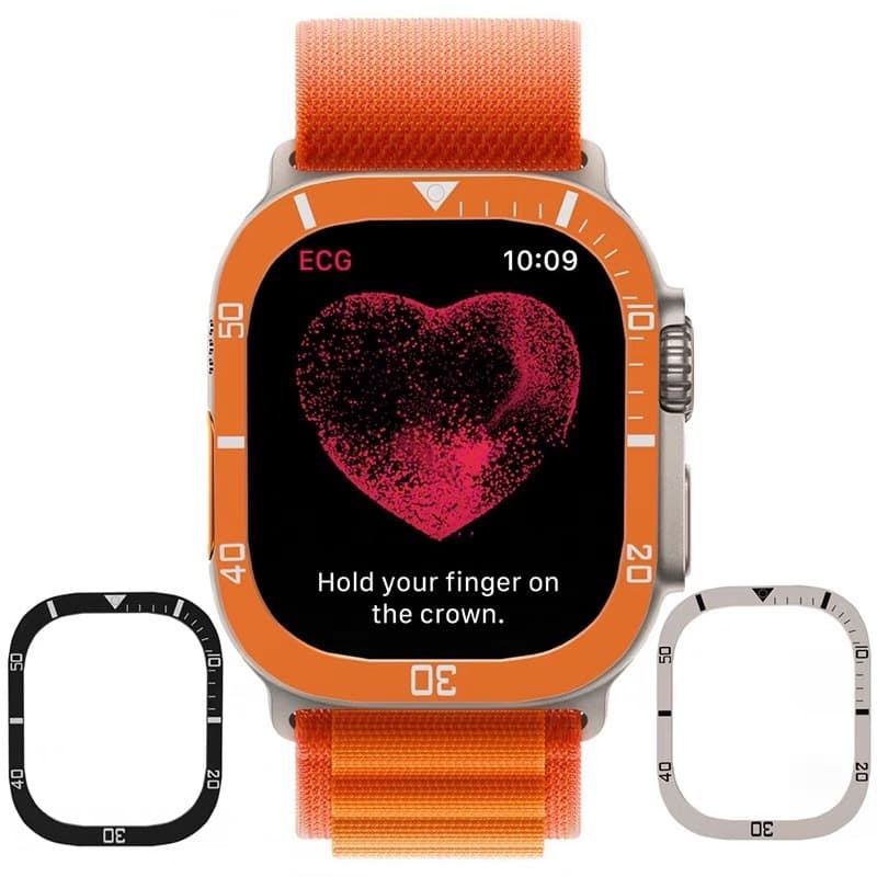 Compatible with Apple Watch Ultra 3 Digital Scale Edition Protective Case iWatch 49mm Bumper