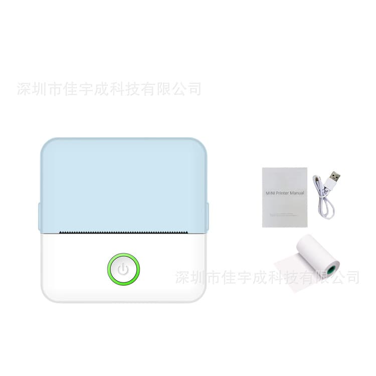 New X6 Mini Phone Wrong-Question Printer, Student Portable Thermal Sticker Bluetooth Label Printer