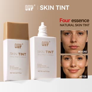 Cross-border Cosmetics OVP Foundation Clear Lightweight Fitting Hydrating Concealing Foundation Not Easy to Cake Natural Brightening Foundation