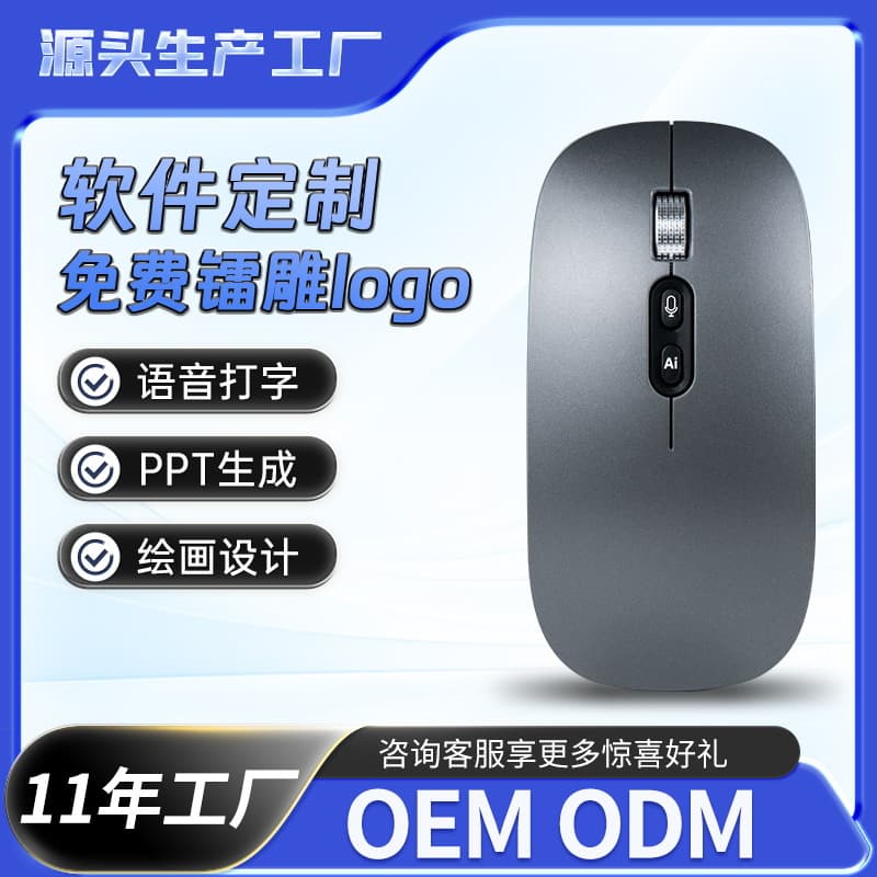 Custom Screenshot Translation F1 Unisex AI Mouse Copywriting Drawing Wired Wireless Bluetooth Smart Mouse