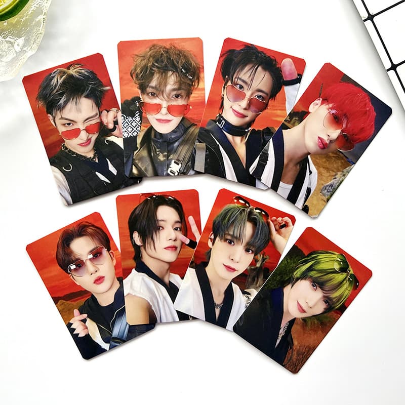 ATEEZ theworld ep.fin : will Special Card Postcard Album Card Lucky Card