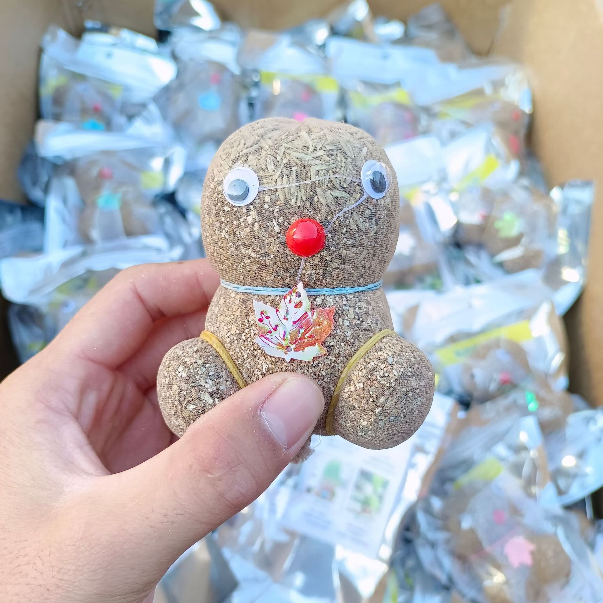 Desktop Creative Ornament Grass Head Doll Wholesale, Kindergarten Children's Handmade DIY Toys, Grass Head Doll Wholesale
