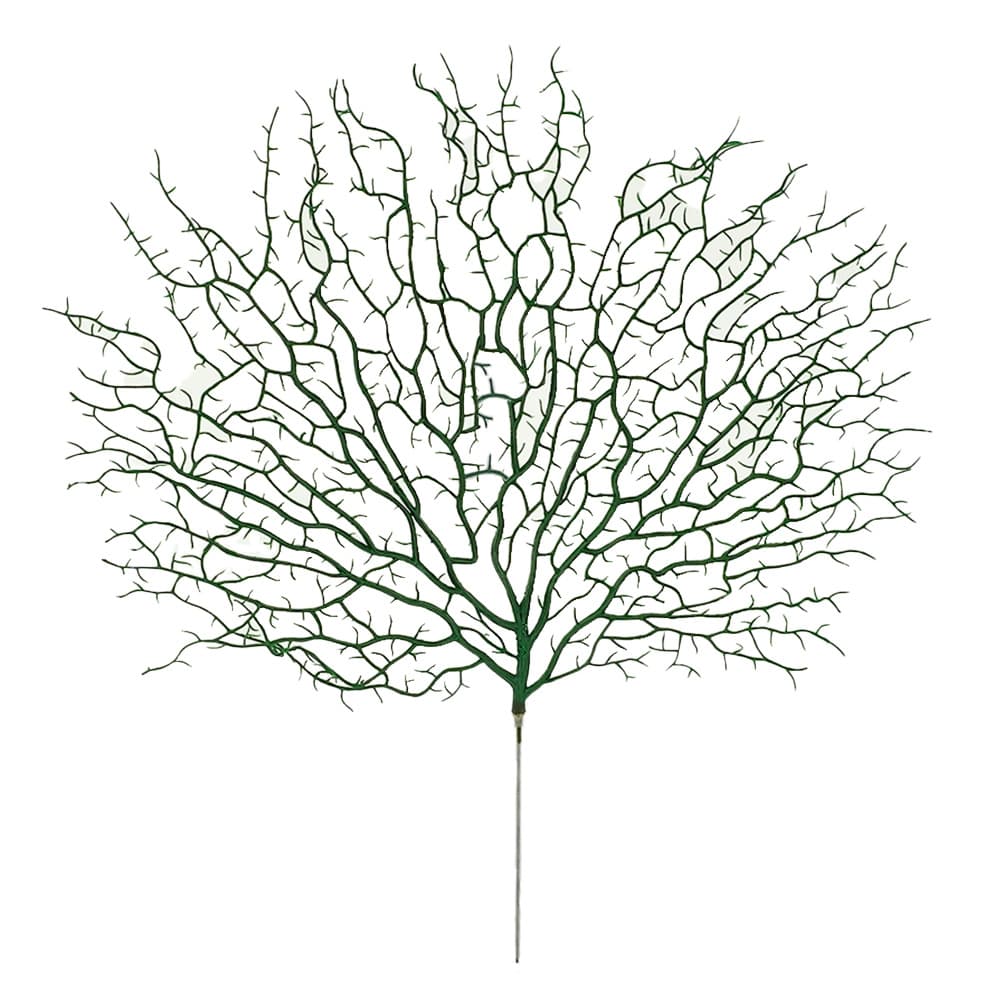 Free shipping on single-layer simulated coral branches, fan-shaped, suitable for wedding photography studios and photo props. Also includes decorative coral branches.