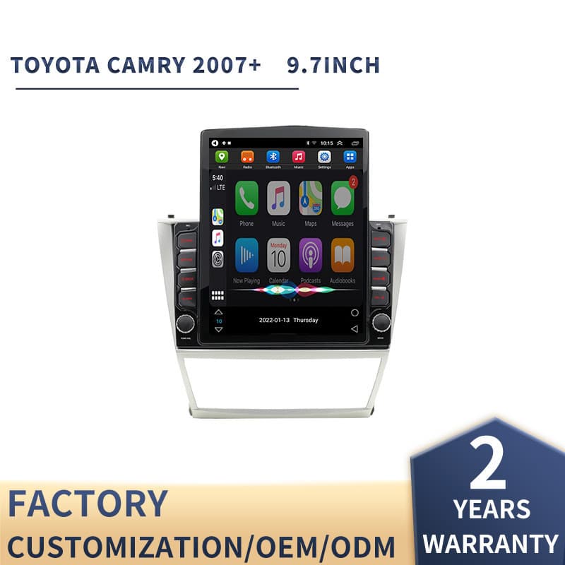 Suitable for Toyota Camry Vertical Screen Car Display Android Intelligent Large Screen Navigator All-in-One Machine