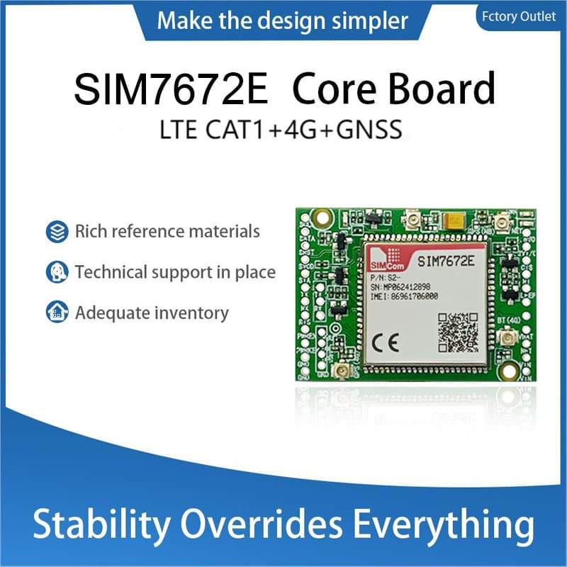 SIM7672E SIM7672NA SIM7672G Global Version IoT Module Core Board Feihong Trading