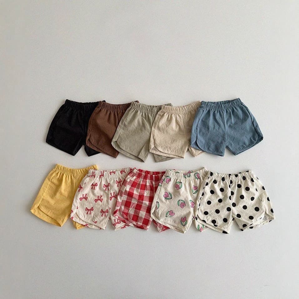 Summer 26 Kids Shorts Korean Style Toddler Hot Pants Ins Style PP Pants Cross-border Toddler Sports Shorts