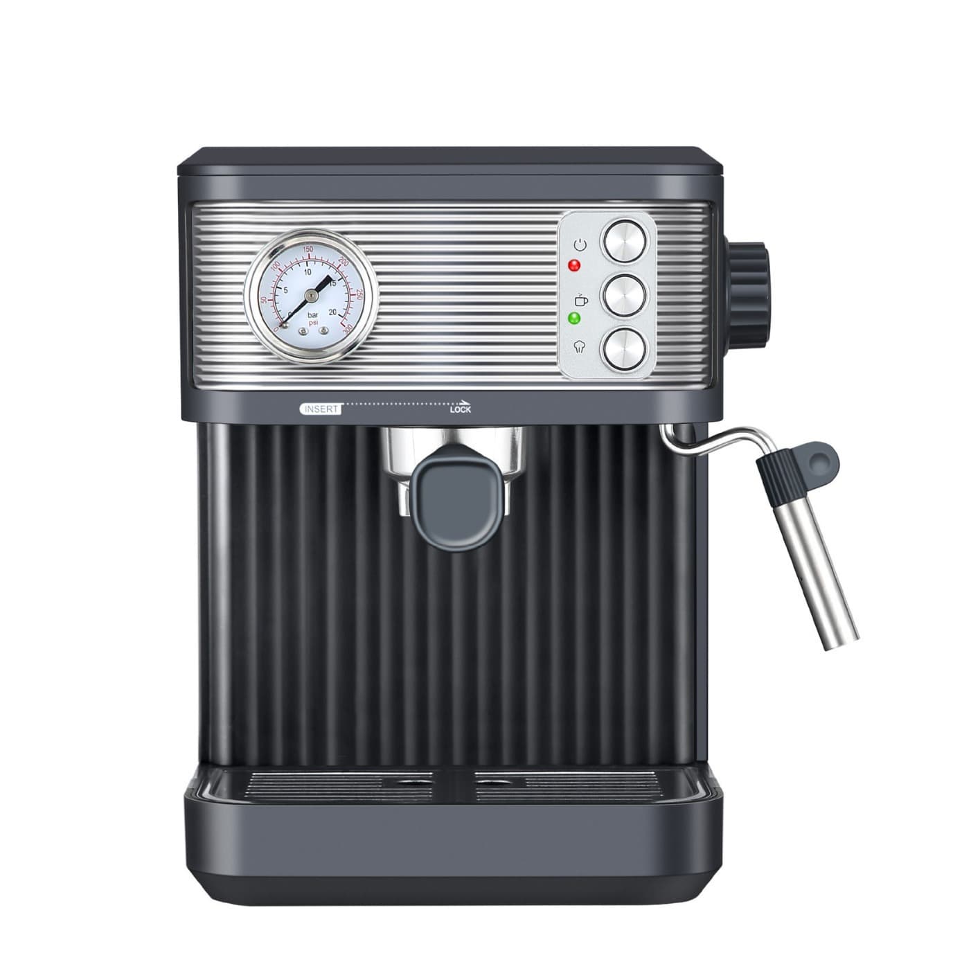 Coffelady 20bar European and American Standard Coffee Machine Semi-automatic Espresso High-pressure Extraction with Milk Frothing