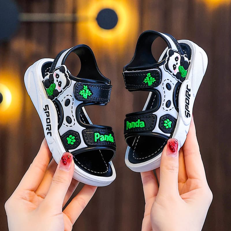 2026 New Korean Style Soft Sole Anti-Slip Sandals for Boys, Toddler and School-Age Kids Beach Sandals