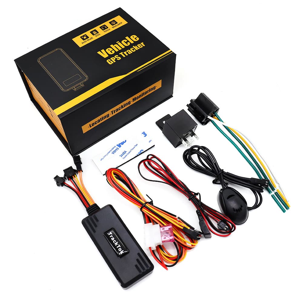 CY06 Vehicle GPS Locator with APP Car Check, ACC Remote Fuel Cutoff, SOS Emergency, Overseas Version, Route Playback for Vehicles