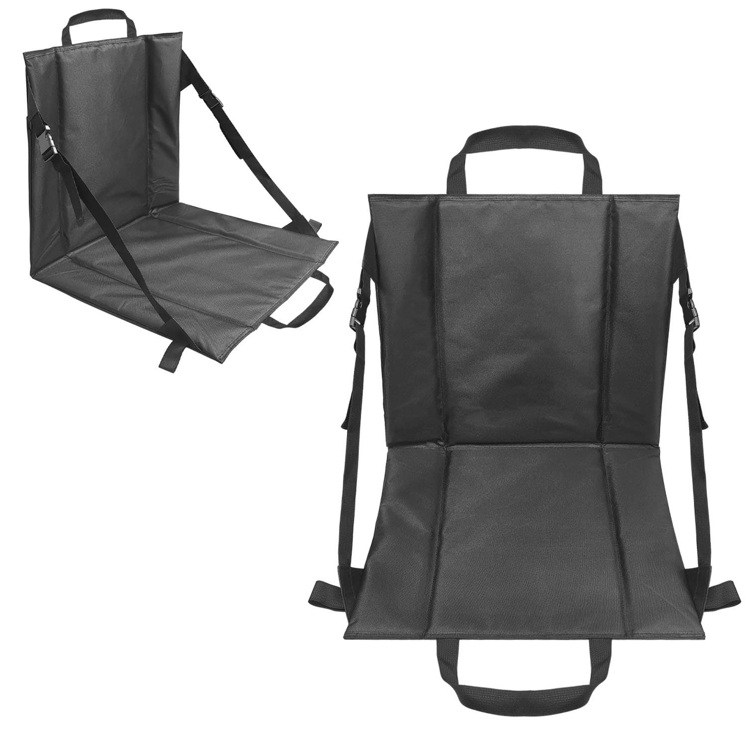 Amazon Folding Stadium Seat Cushion with Back Support Portable Folding Stadium Seats