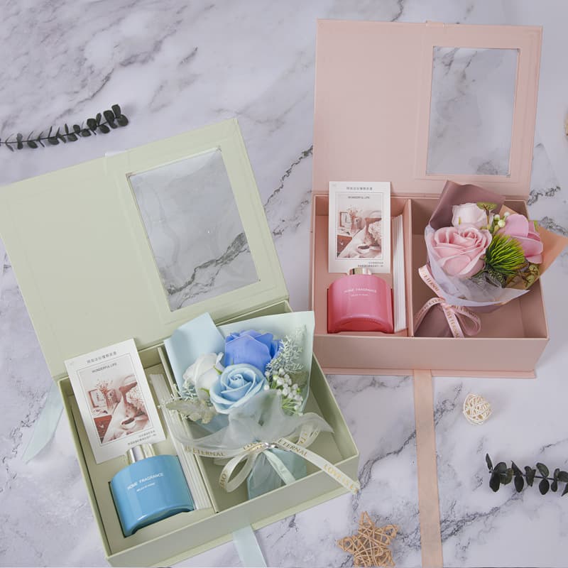 Valentine's Day Birthday Gift Soap Flower Creative Gift Aromatherapy Gift Box Souvenir Company Event Drop Shipping