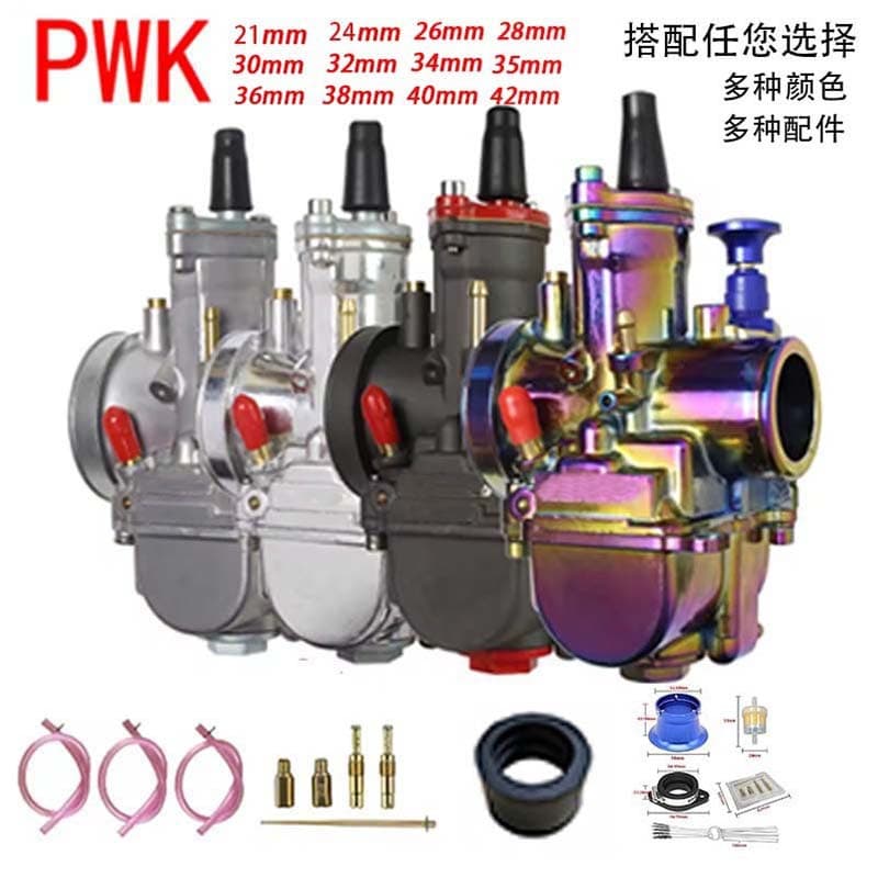Motorcycle PWK Carburetor 21 24 26 28 32 34mm Racing ATV Carburetor Parts Modification Accessories from China Origin
