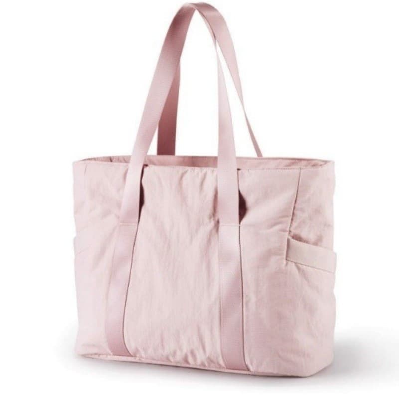 Ladies Urban Simple Nylon Single Shoulder Handbag Travel Bag Yoga Mat Computer Bag Handheld Tote Bag Customizable
