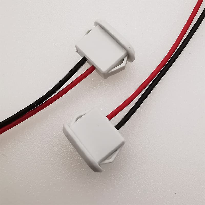 TYPE C 2P Injection Molded Straight Press Female Socket, Desk Lamp, Oval Charging Port, Electric Vehicle, Car