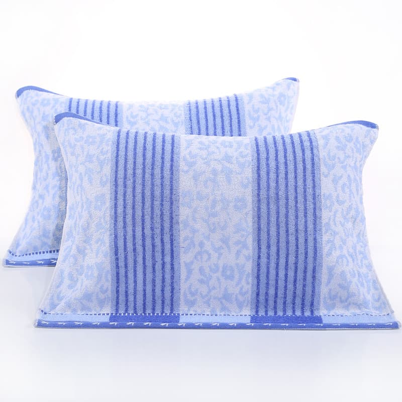 Pure cotton pillow towel, Class A, anti-slip and non-shedding, for adults and college students, pillow pad towel, resistant to head oil and stains, gauze pillow towel.