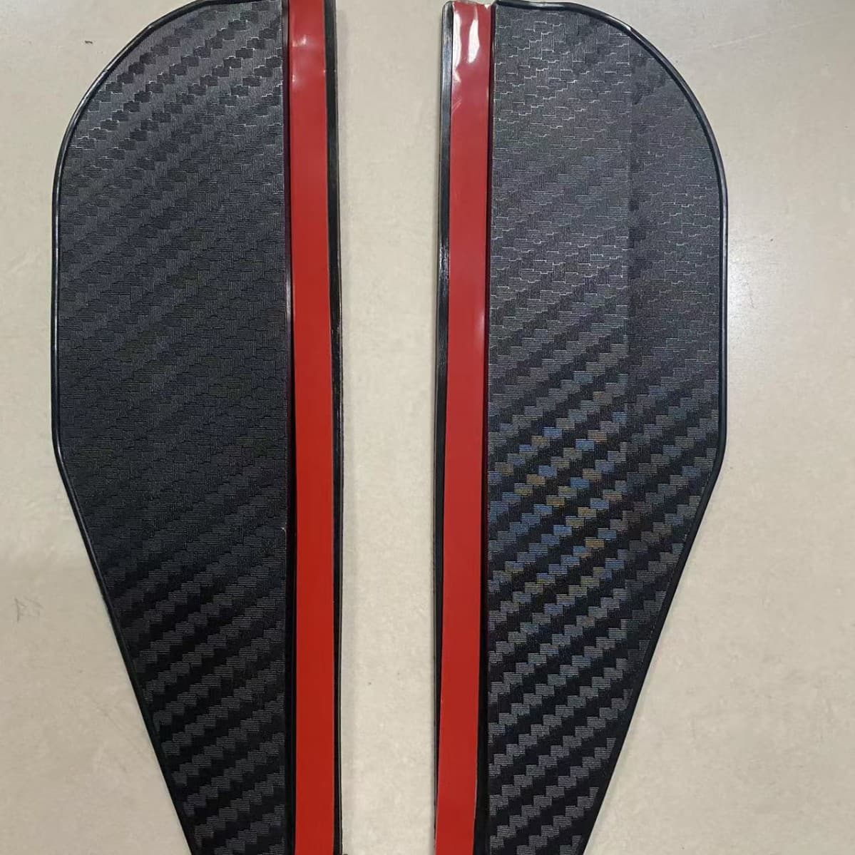 OPP packaging automotive supplies rearview mirror sunny and rain shield reversing mirror rain brow shield rain shield universal rain shield universal