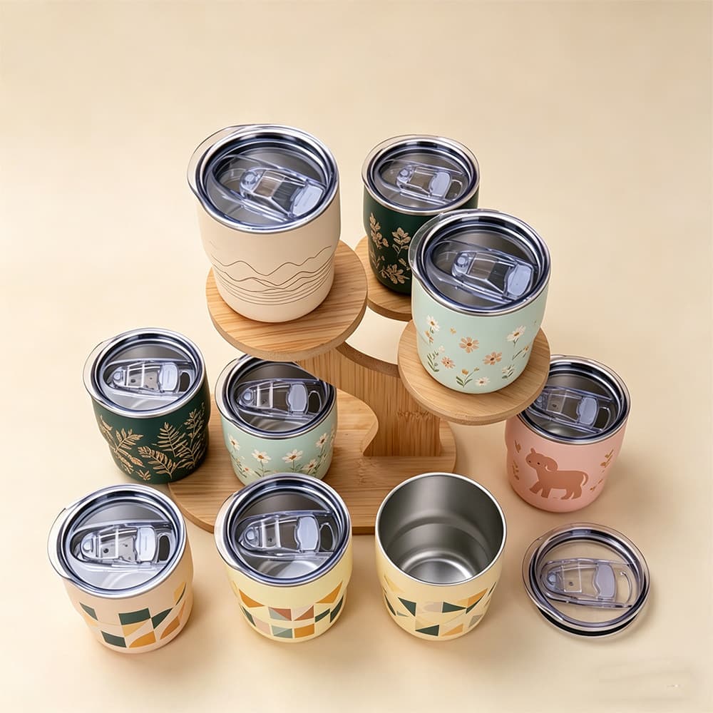 New cross-border stainless steel ice cup, good-looking men's and women's thermos cup, car milk cup, car cup, coffee cup
