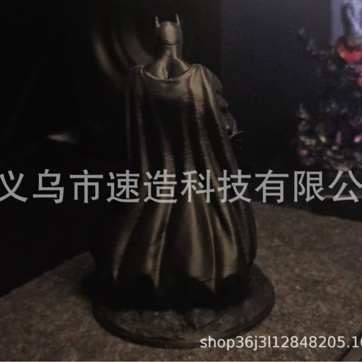 3D Printed Batman Dark Knight Personalized Stationery Desktop Trendy Decor Creative Ornament for Office and Study