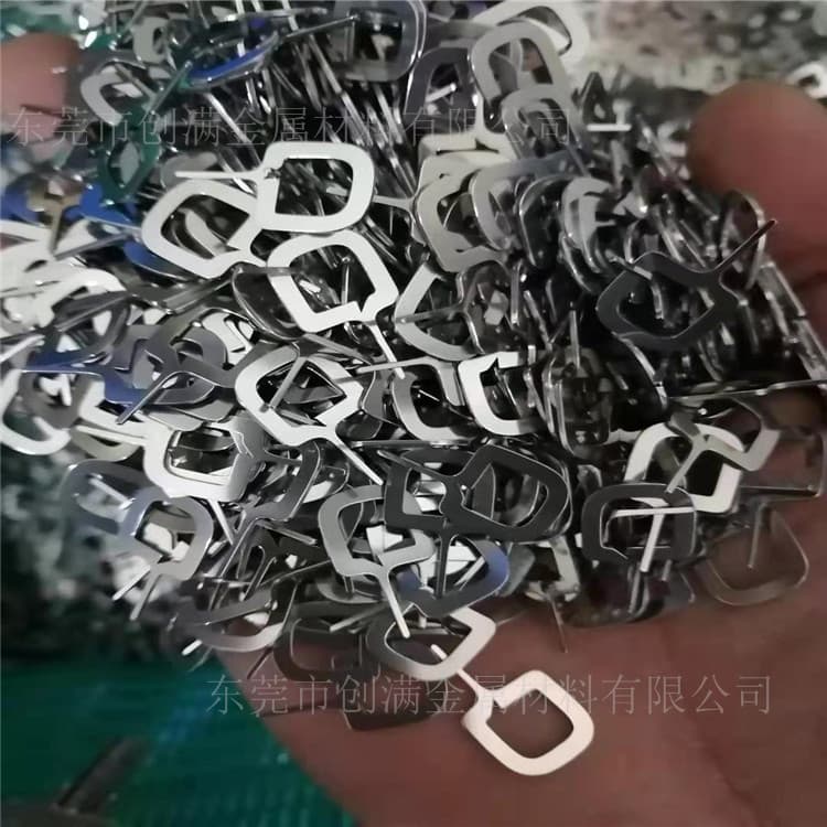 Various shaped laser-cut SIM ejector tools, extended 304 stainless steel phone SIM removal pins.