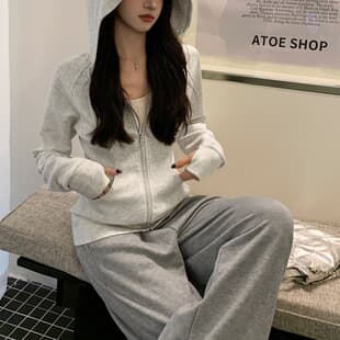 Slim Fit Hoodie for Women, American Style Casual Sportswear, Spring Versatile Long Sleeve Cropped Cardigan Top