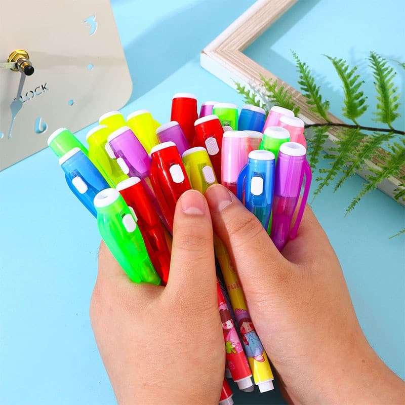 Invisible Highlighter Magic Security Pen Multi-functional UV Invisible Light Pen Fun Factory Wholesale