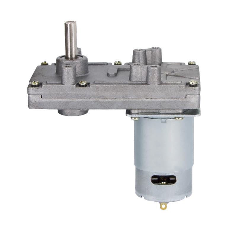 Eccentric DC geared motor L-shaped motor for gaming machines