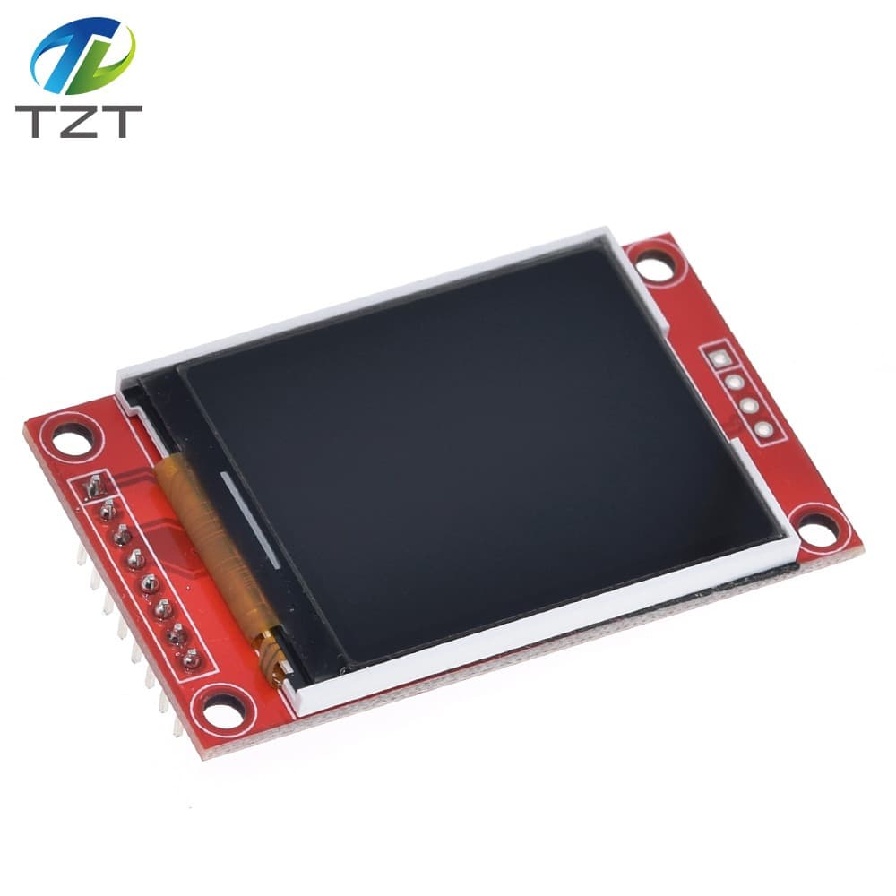 1.8-inch TFT LCD Screen High-Definition Display SPI Interface 51 Microcontroller Driver Supports 4-Pin IO