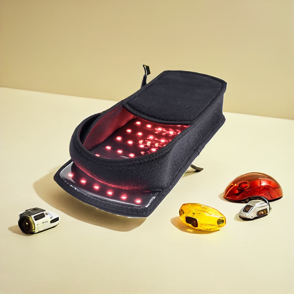 Red Light Therapy Shoe with 90 LEDs, Cross-border Exclusive LED 660/850nm, New Factory Red Light Shoe, Single Piece
