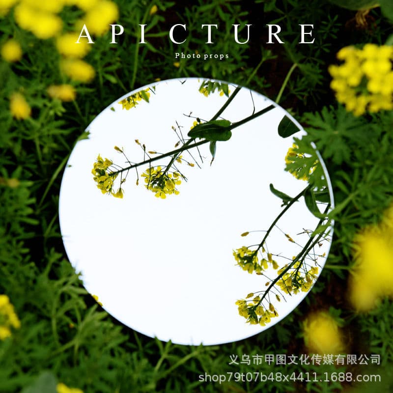 Thick acrylic mirror reflection board, reflector for photography scene setup and product staging
