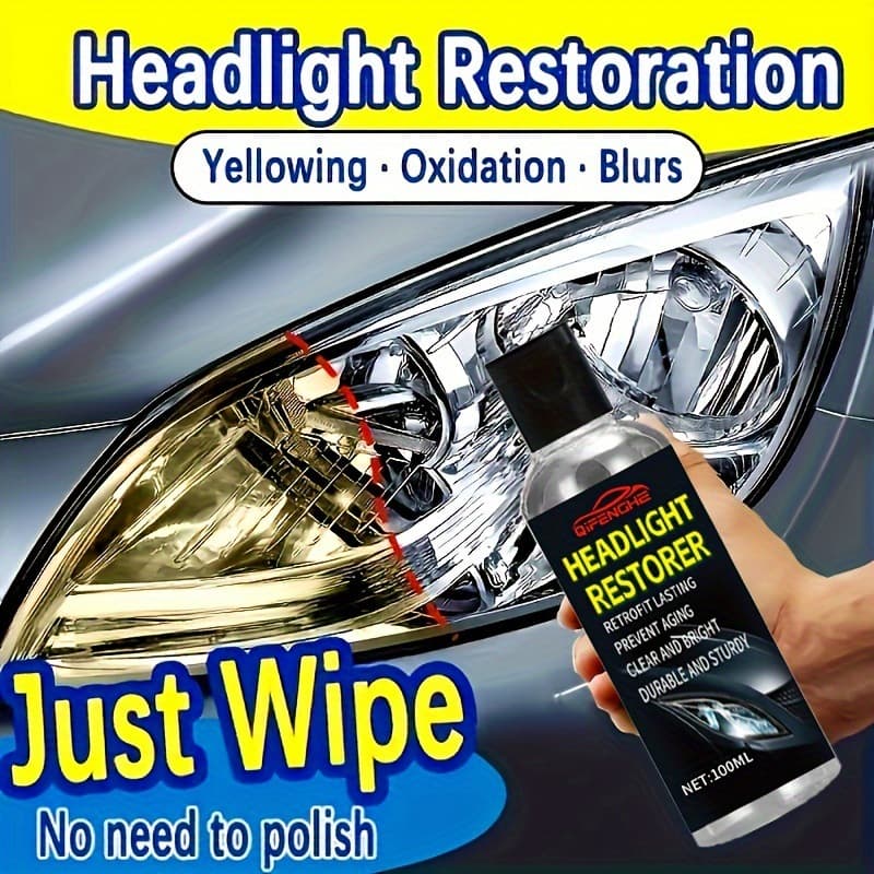 Cross-border Special Supply Car Headlight Restoration Fluid for Yellowed and Aged Headlight Covers