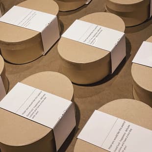 Teacher's Day Gift Box Kraft Paper Oval Gift Box Mid-Autumn Festival Souvenir Box Baking Packaging Box Mooncake Gift Box