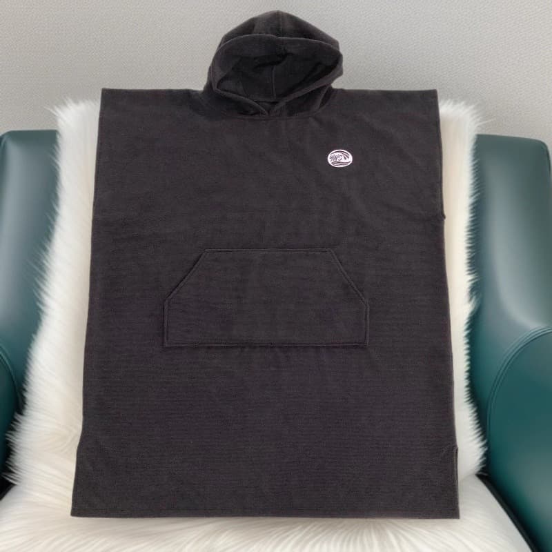Ultra-fine quick-drying terry cloth surf cape, ultra-fine quick-drying clothing beach cape cloak