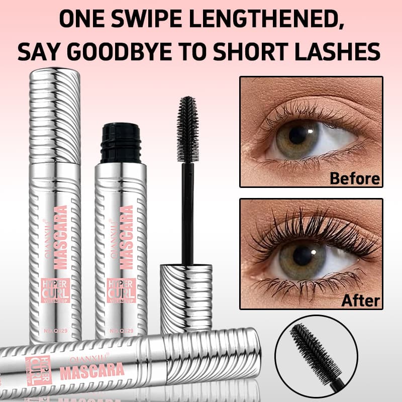 Cross-border Supply 8D Curling Mascara Waterproof Smudge-proof Volumizing Curling Mascara Primer for Export